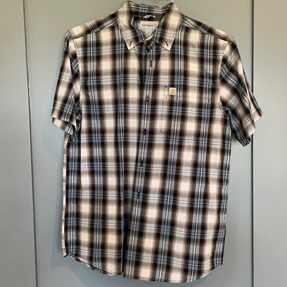 Carhartt MEDIUM short sleeve casual button down